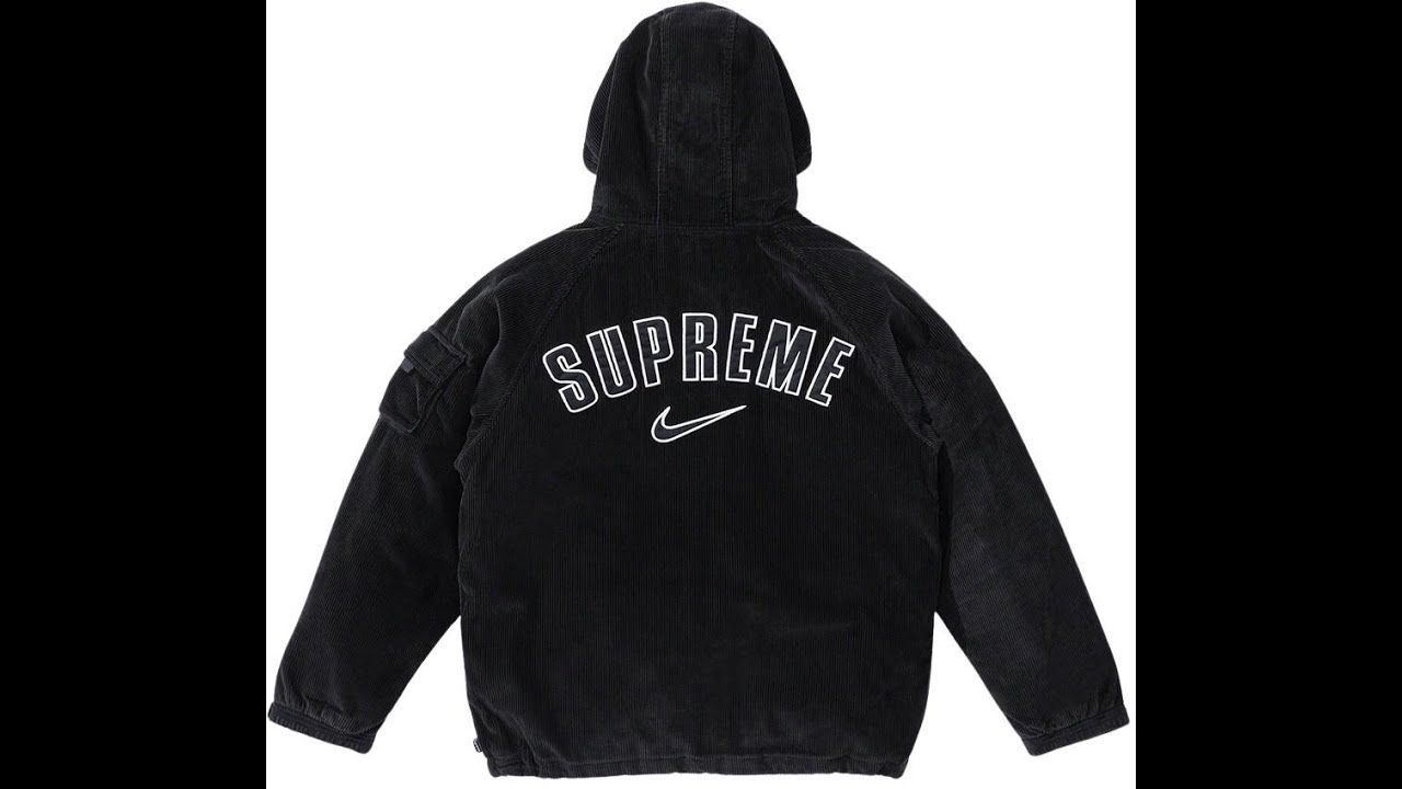 Supreme x Nike Arc Corduroy Jacket Review - YouTube