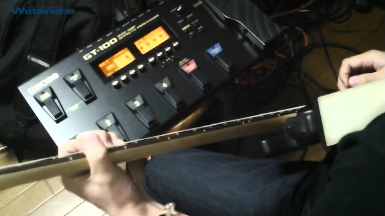 BOSS ( ボス ) GT-100 プリセットサウンド DEMO マルチエフェクター
