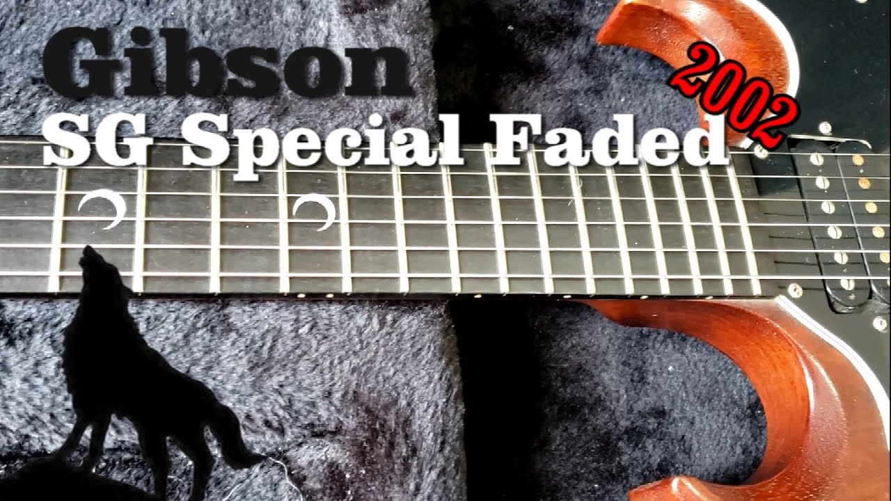 Moon Inlays! | 2002 Gibson SG Special Faded Worn Brown | Overview
