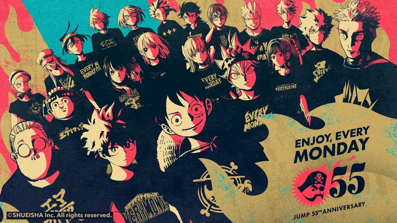 週刊少年ジャンプ」創刊55周年記念ムービー - YouTube