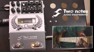 機材レビュー】Two notes Le Clean 2ch搭載の真空管プリアンプ！ - お