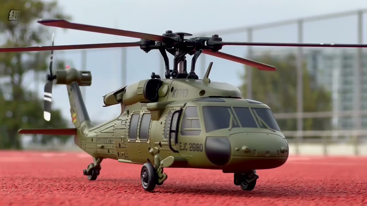 2.4GHz 5CH ヘリコプター K170 UH-60L Black hawk［ K170 UH-60L