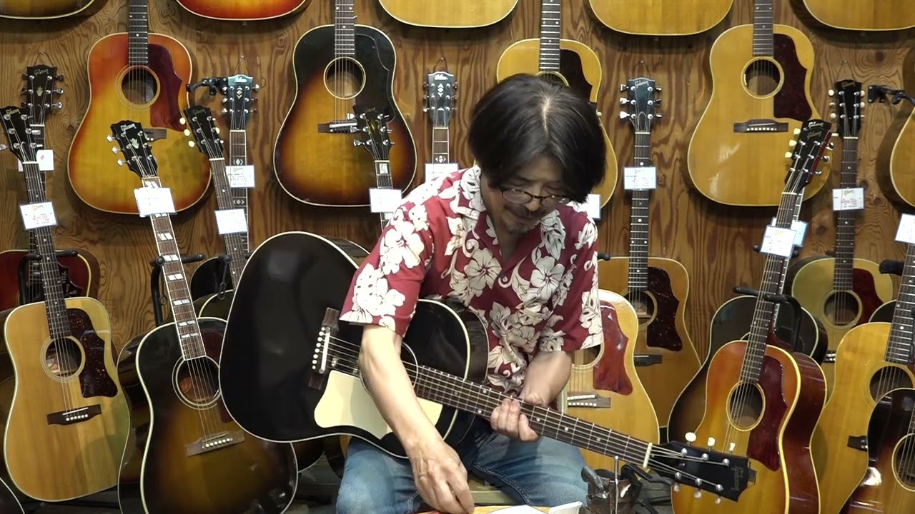 GIBSON J 45 CUSTOM SHOP THE59 EB 2017 - YouTube