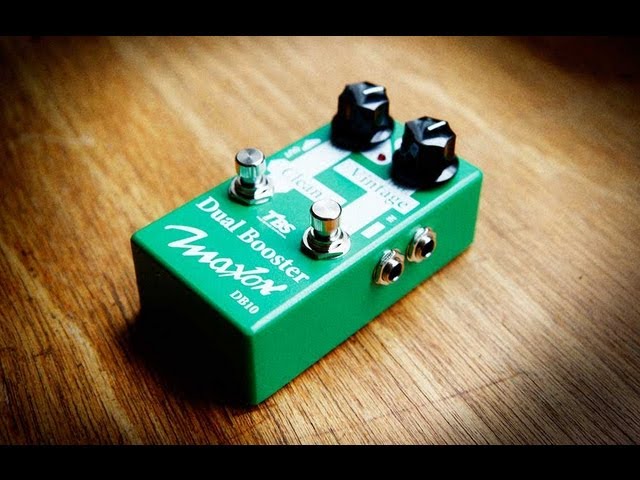 Maxon: DB10 DUAL BOOSTER - YouTube