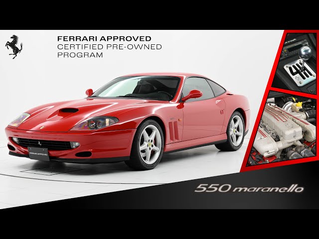 Ferrari 550 Maranello 2003MY 認定中古車 エンジン音あり（車体末尾