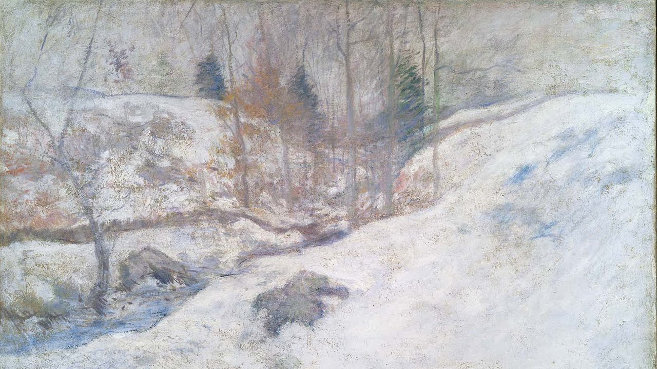 アメリカの風景画家」ジョン・ヘンリー・トワックトマン（John Henry