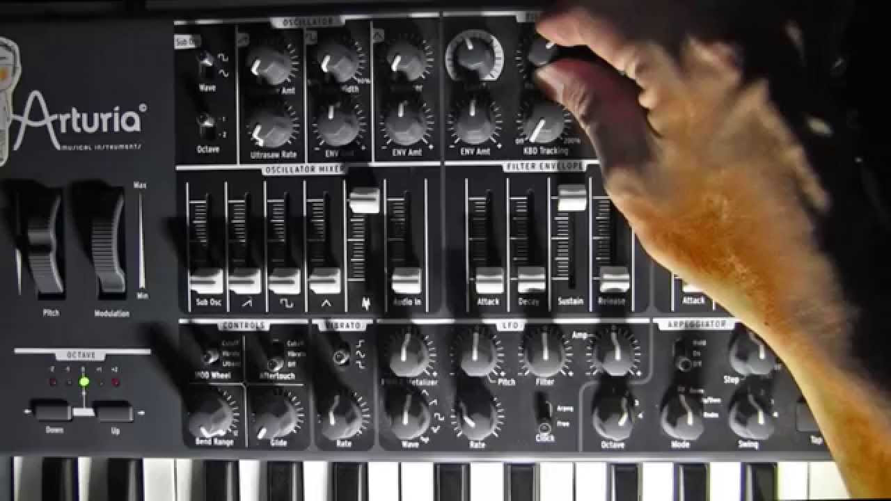 書籍連動】MiniBruteで風のSE作成 | 21世紀のアナログシンセサイザー