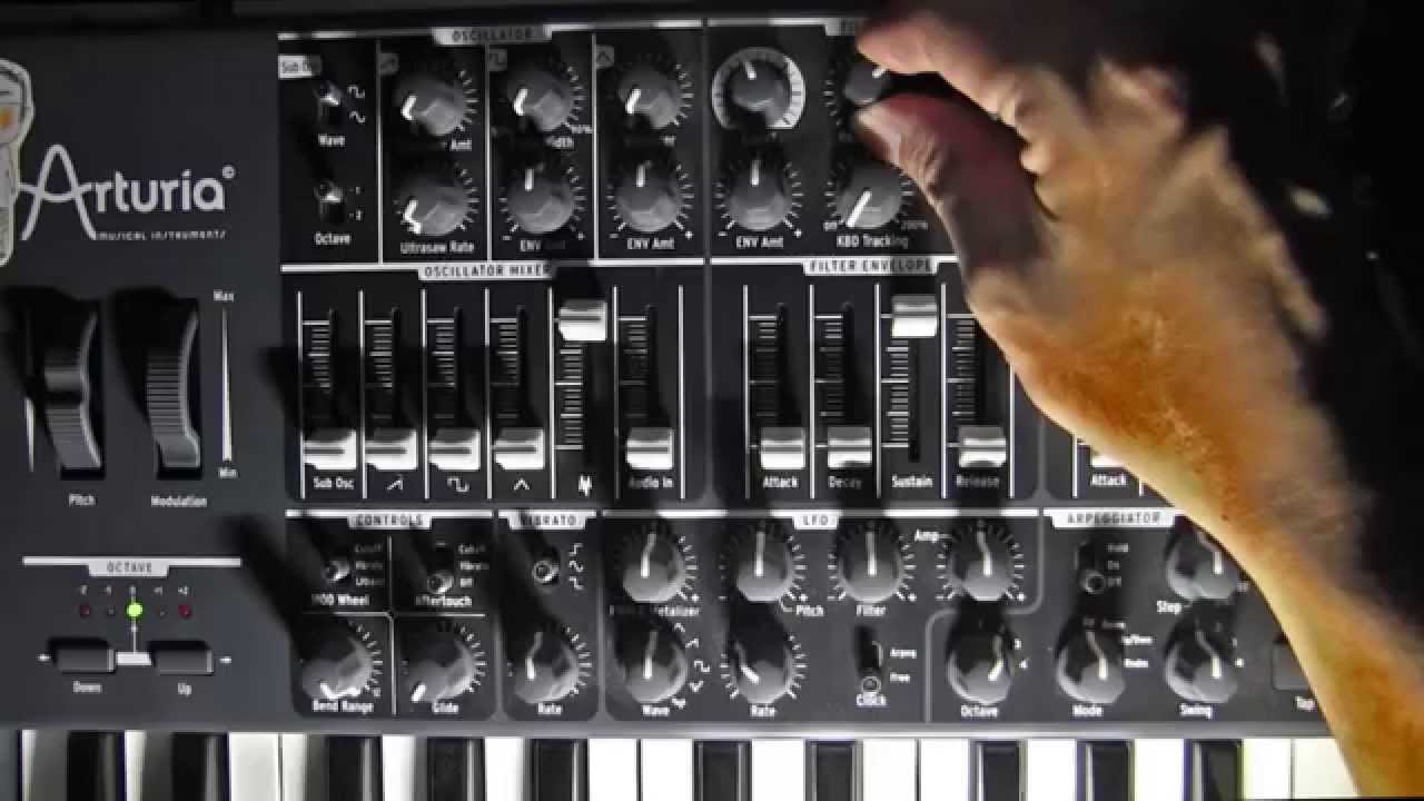 書籍連動】MiniBruteで風のSE作成 | 21世紀のアナログシンセサイザー