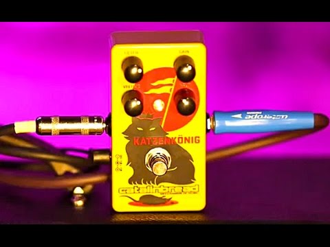 Review Demo - Catalinbread Katzenkönig Fuzz/Distortion - YouTube