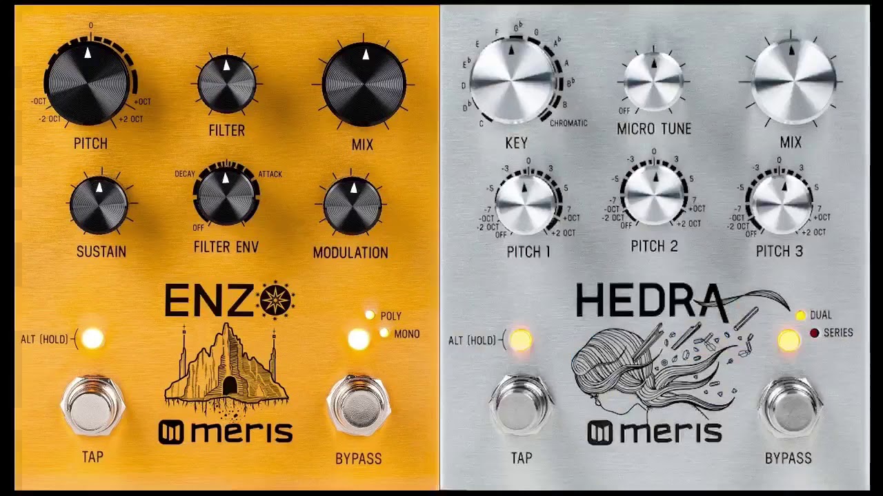 弾いてみた】meris エフェクター【アンプステーション】 - YouTube