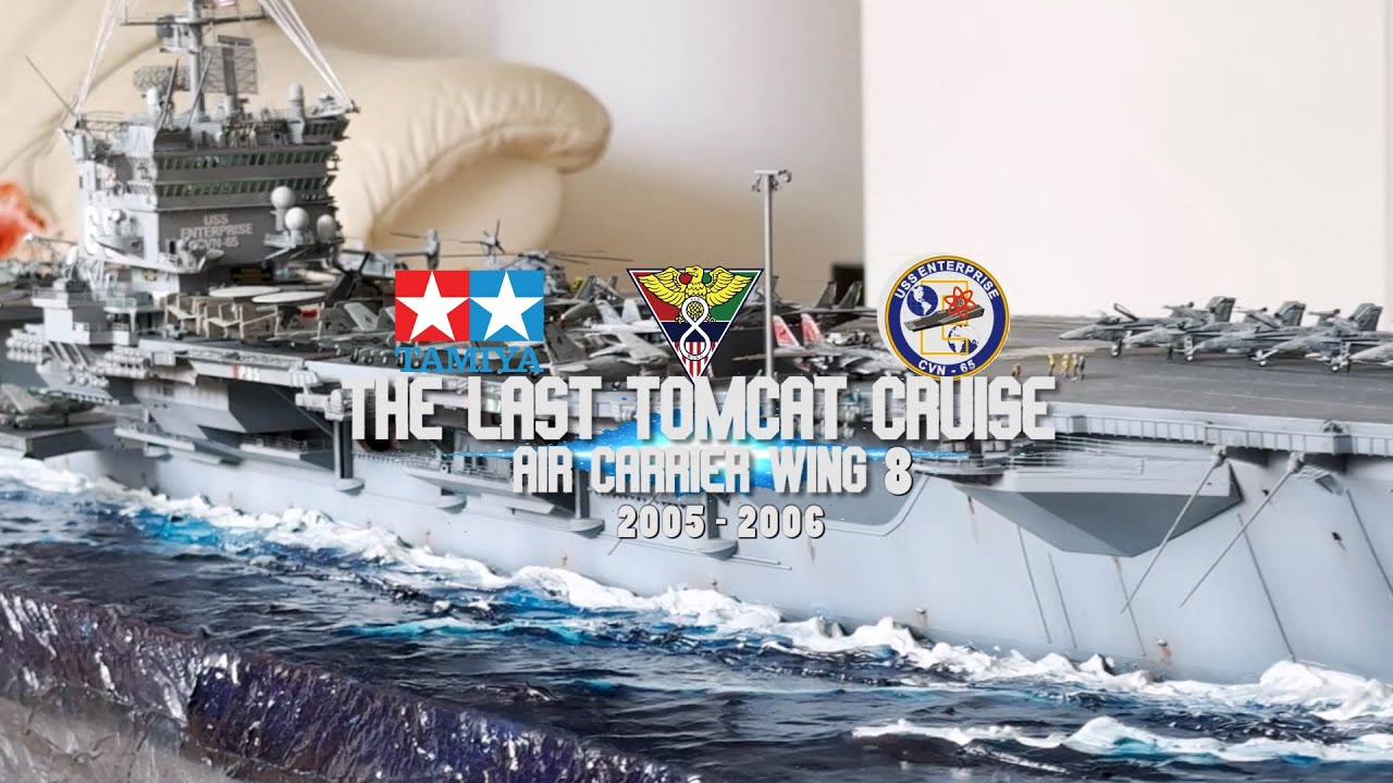 TAMIYA USS ENTERPRISE CVN 65 1:350 - YouTube