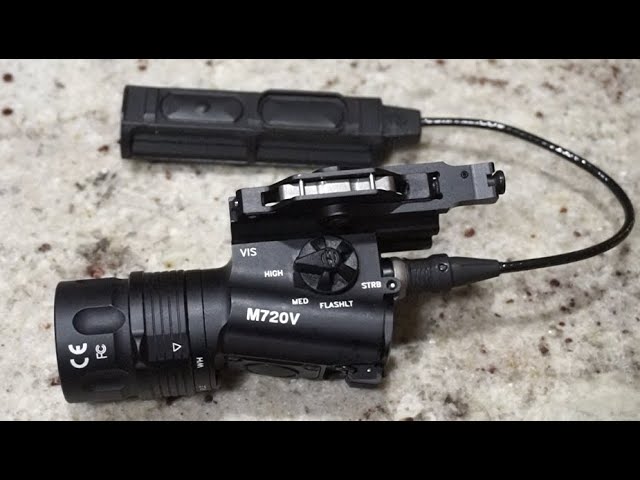 Unboxing and testing the Surefire M720V light - YouTube