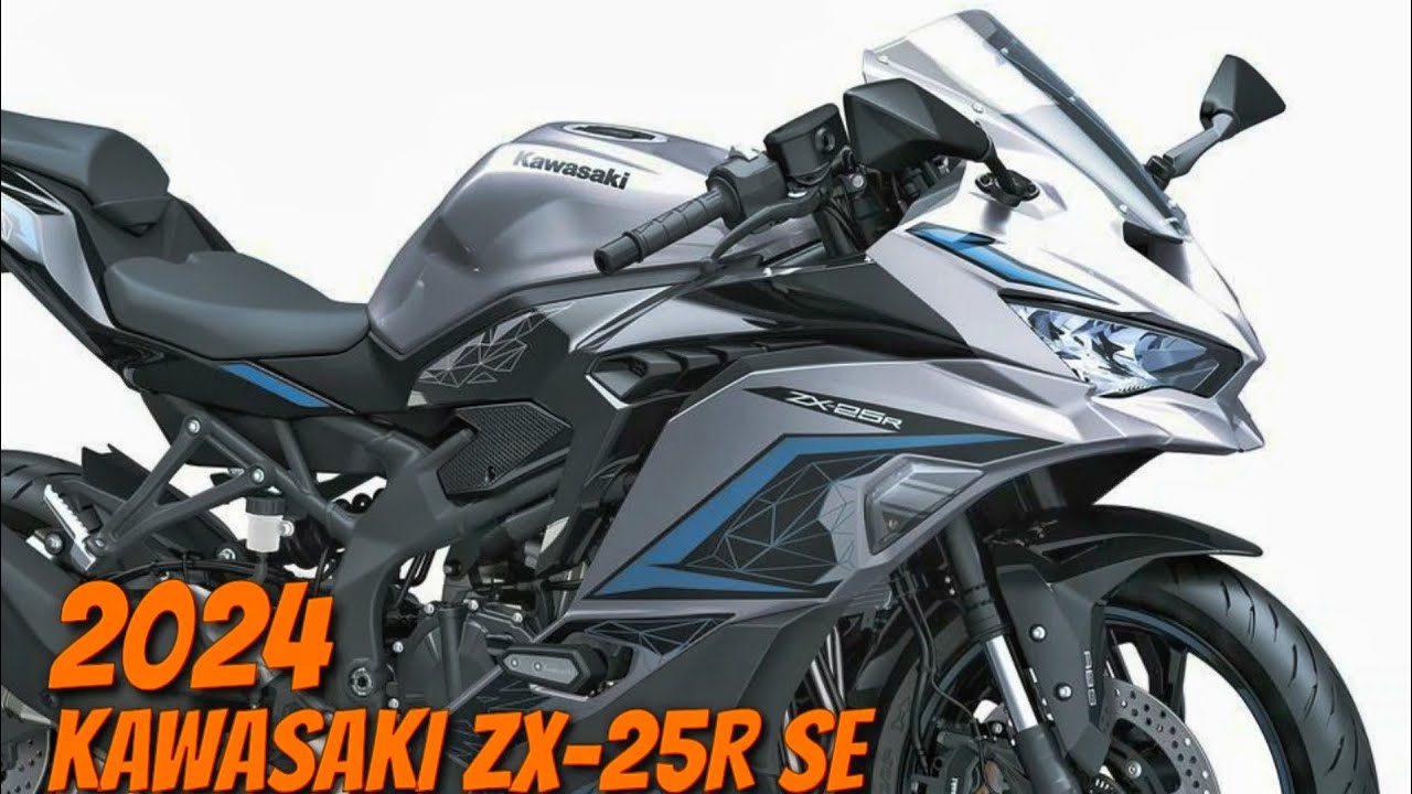 2024 Kawasaki Ninja ZX-25R SE New Color & New Graphic - YouTube