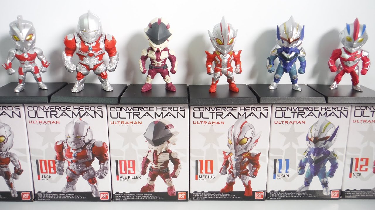 CONVERGE HERO'S ULTRAMAN 02 全6種 開封 コンバージ ヒーローズ