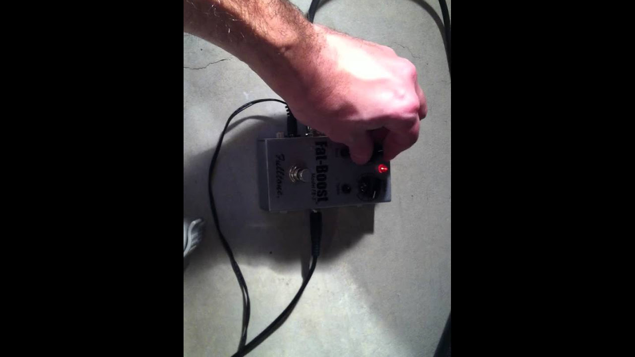 Fulltone Fat Boost 3 (FB-3).MOV - YouTube