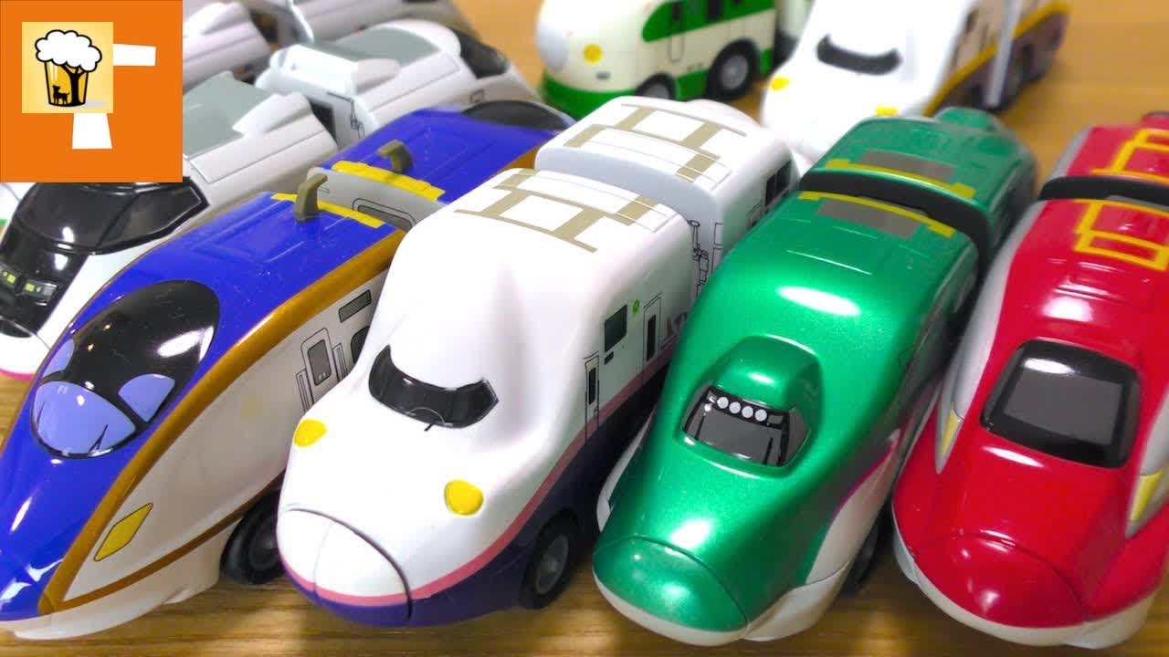 新幹線 チョロQ E5はやぶさ E6こまち E7かがやき E4 MAX E3 つばさ HD