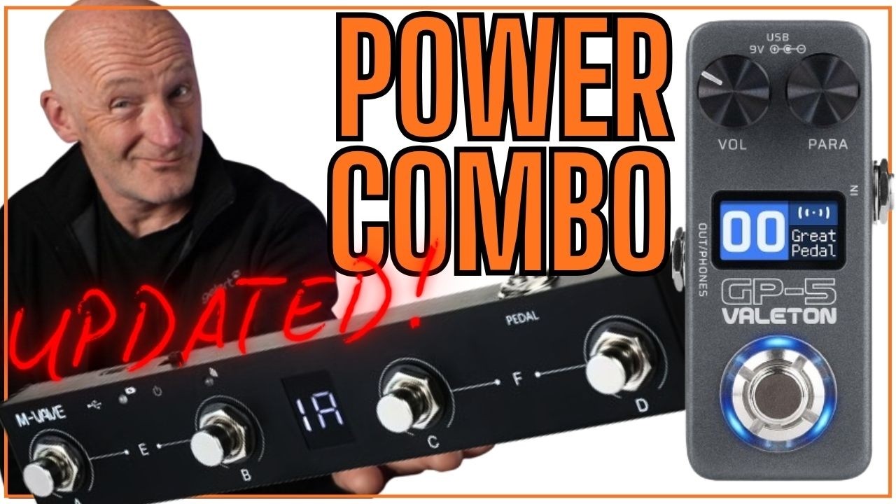 ULTIMATE TINY POWER GUITAR RIG COMBO! 64 TONES! M-Vave Chocolate +