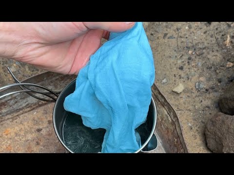 草木染め】クサギの実で染めてみる - YouTube