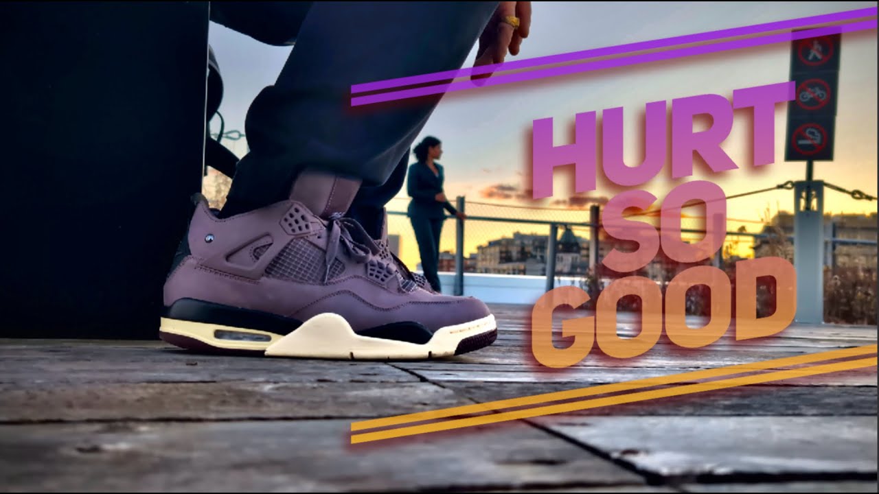 Hype Until You Take a Hike - A Ma Maniere Air Jordan 4 (Violet Ore