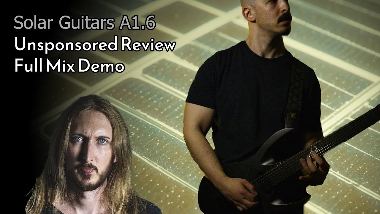 Solar Guitars A1.6 | Unsponsored Review | Full Mix Demo | Evertune