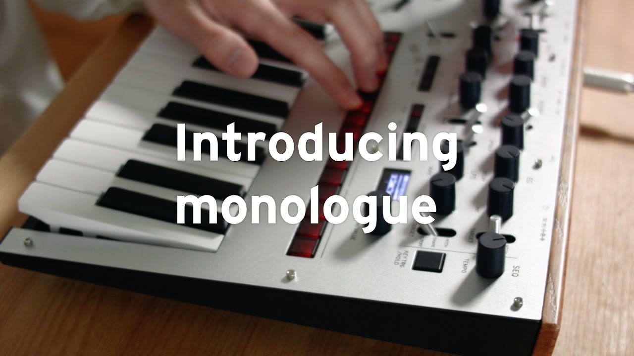 KORG monologue Silver [monologue-SV]（アウトレット品