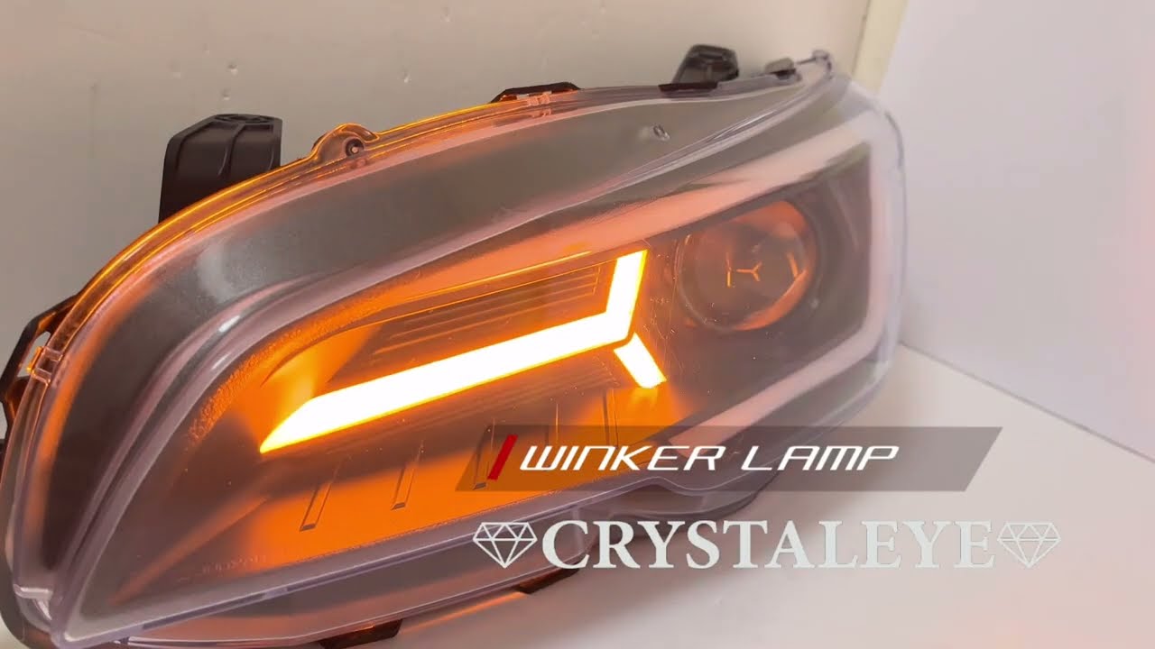 スバル WRX STI レヴォーグ ランボスタイル LEDヘッドライト