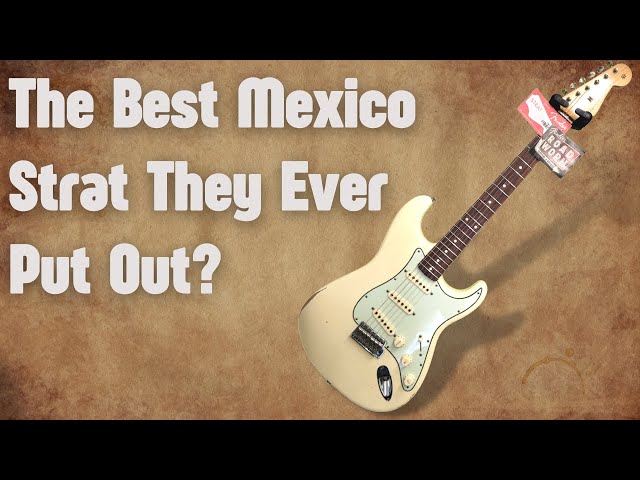 Fender Strat Roadworn Series | The Best MIM Ever Got? - YouTube