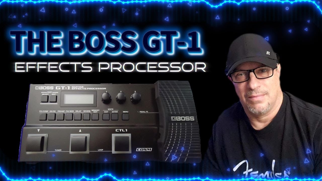 UNBOXING THE BOSS GT-1 GUITAR PROCESSOR great for guitar players