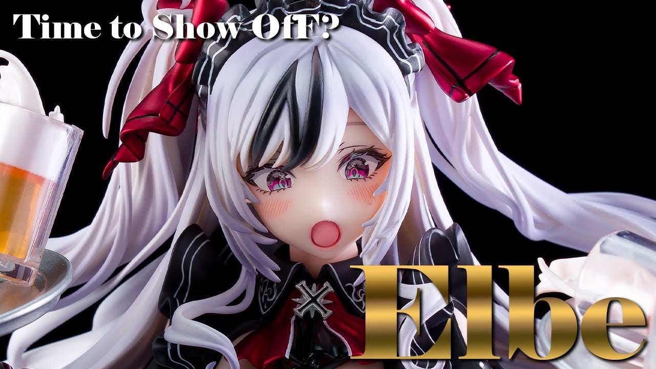 美少女フィギュア】GOLDENHEAD+「アズールレーン エルベ 見せ場訪れず