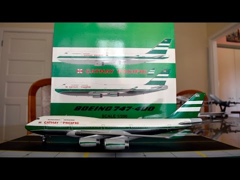 JC Wings 1:200 Cathay Pacific 747-400 