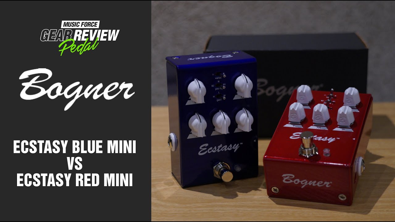 Bogner Ecstasy Blue Mini VS Bogner Ecstasy Red Mini Review (No