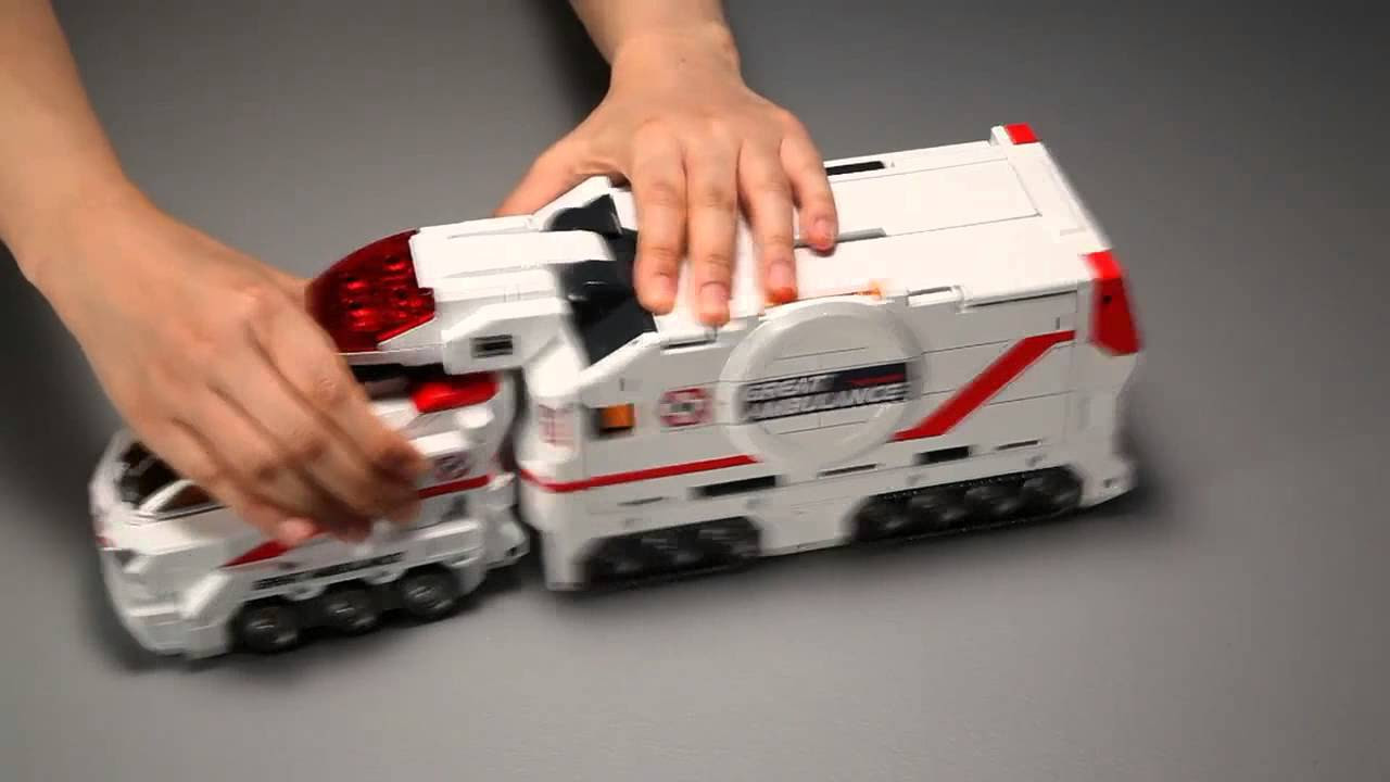 トミカハイパーシリーズ 『グレートアンビュラス』 - YouTube