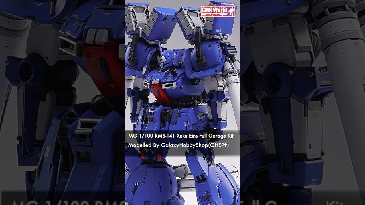 MG 1/100 RMS-141 Xeku Eins Full Garage Kit - Custom Build(ゼク