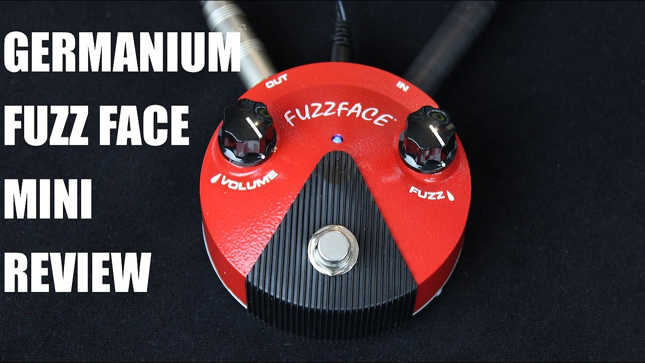 Dunlop Germanium Fuzz Face Mini FFM2 pedal review - YouTube