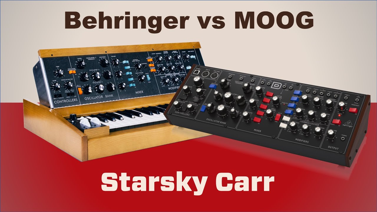 Behringer Model Dが音良しコスト良しの良質な実機アナログシンセだっ