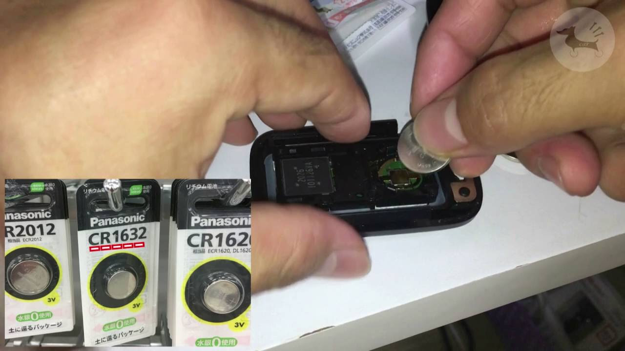 LEXUS リモコンキーの電池の交換 - YouTube