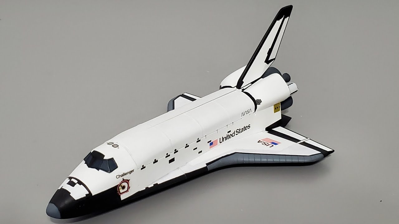 Hasegawa 1/200 Space Shuttle model kit timelapse build - YouTube