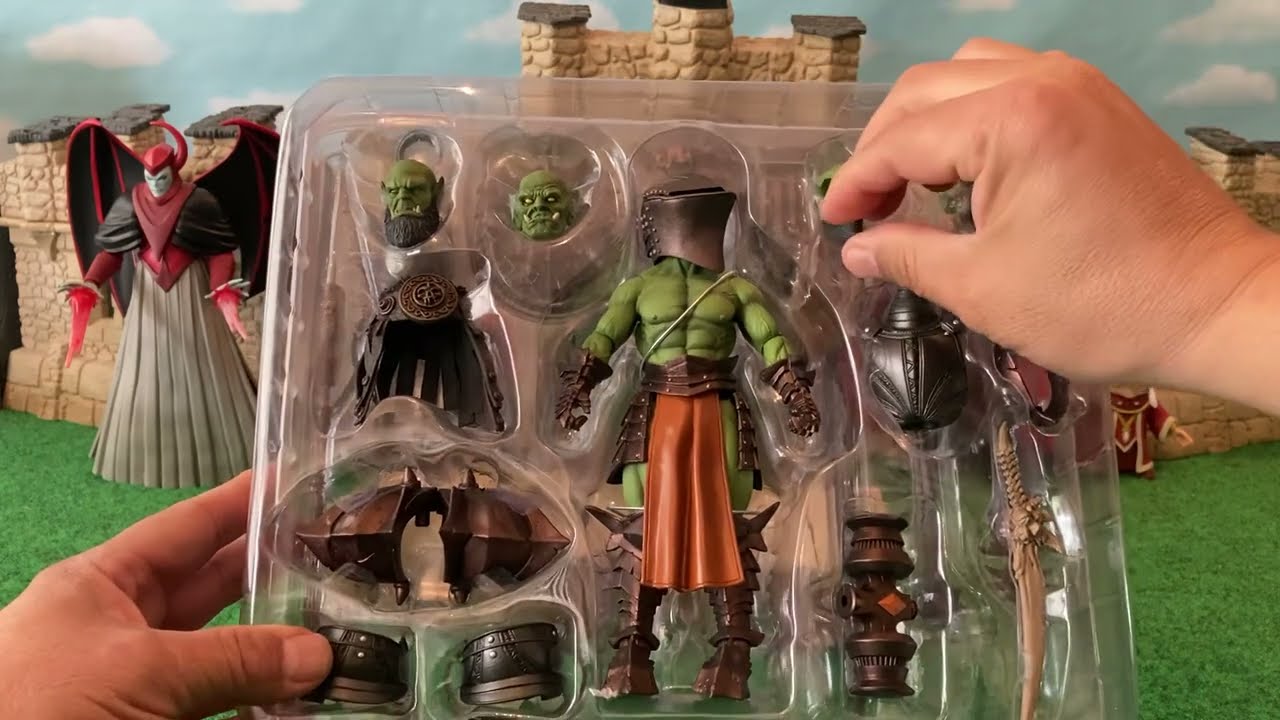 Mythic Legions Deluxe Male Orc Builder Reviewed!!! - YouTube
