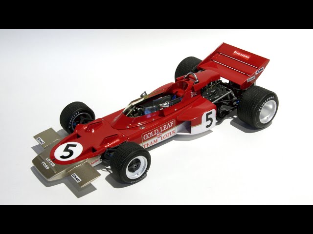 Building the 1:20 Ebbro Lotus 72C - YouTube