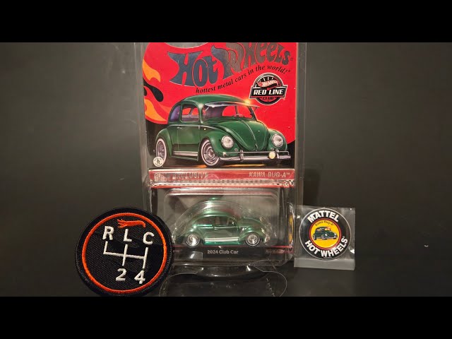 Showcasing 2024 Hot Wheels RLC Redline Club Car VW Beetle Kawa-Bug