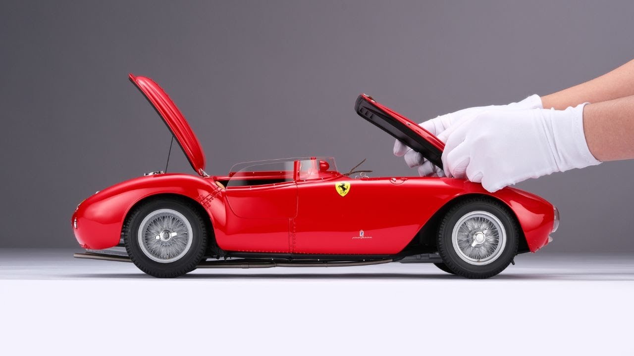 1:8 スケールのフェラーリ 375 Plus の詳細をご覧ください – Amalgam