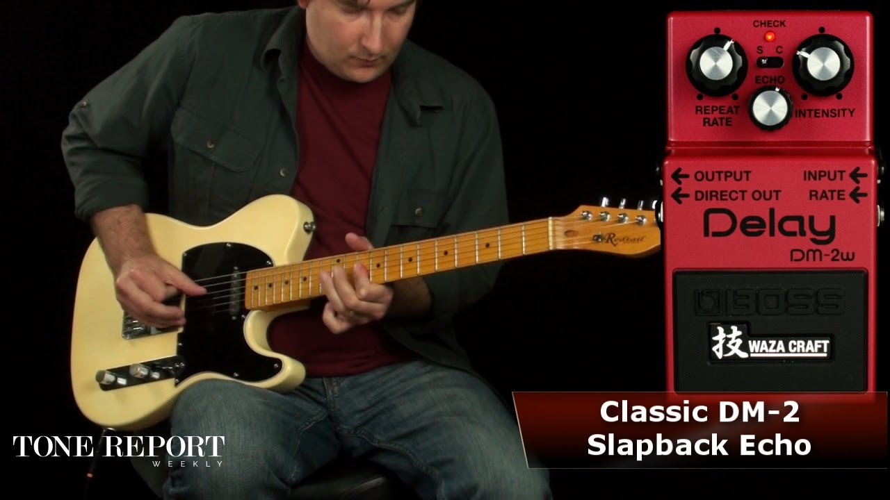 Boss Waza Craft DM-2W Analog Delay - YouTube