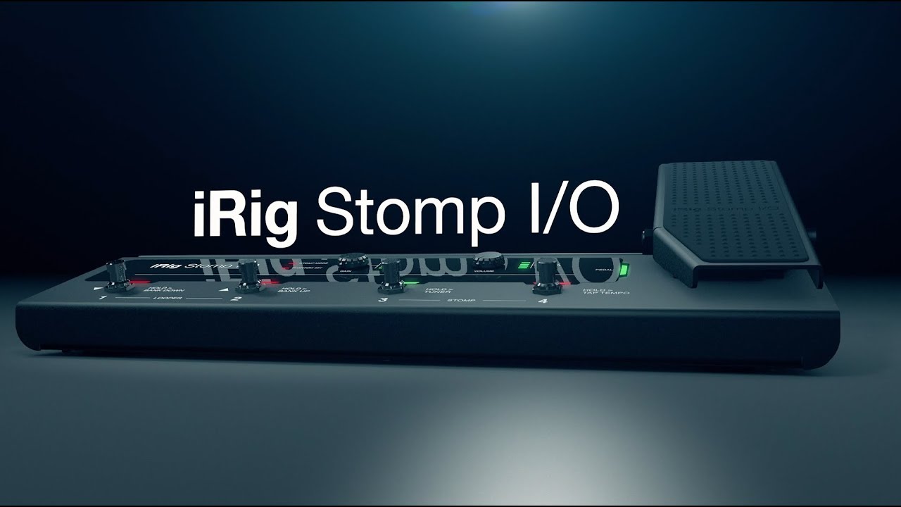 iRig Stomp I/O - IK Multimedia | Hookup, Inc.