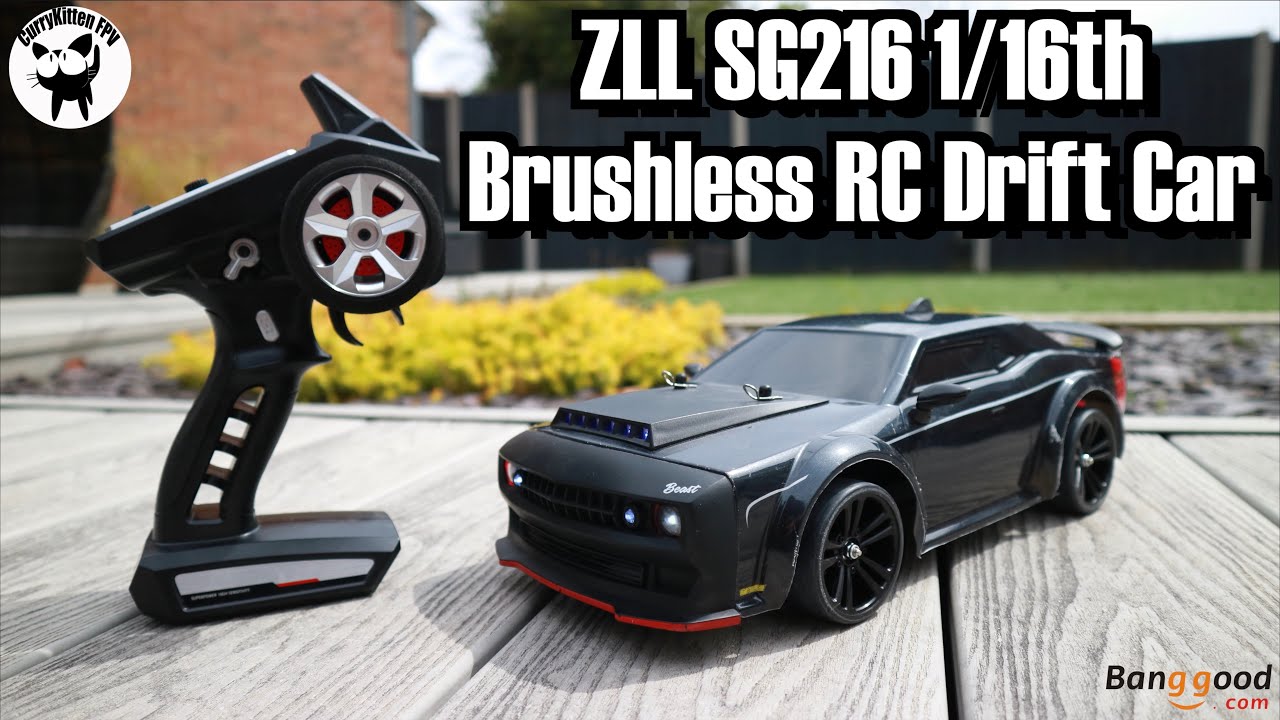 ZLL SG216 Brushless RC Drift Car - supplied by Banggood - YouTube