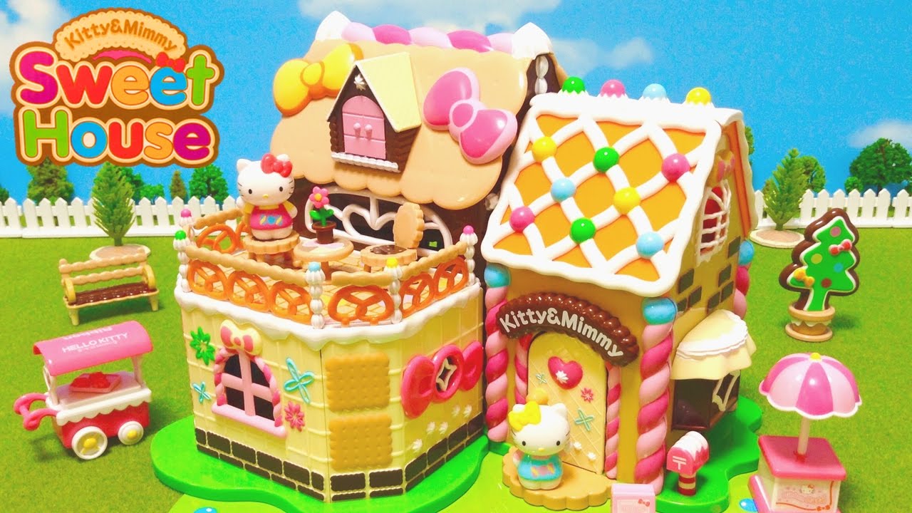 Hello Kitty Sweet Candy Gingerbread House : Cake Shop & Cafe / お