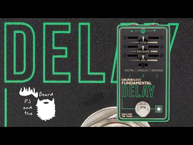 Walrus Audio Fundamental Series Delay - Wow, they packed some