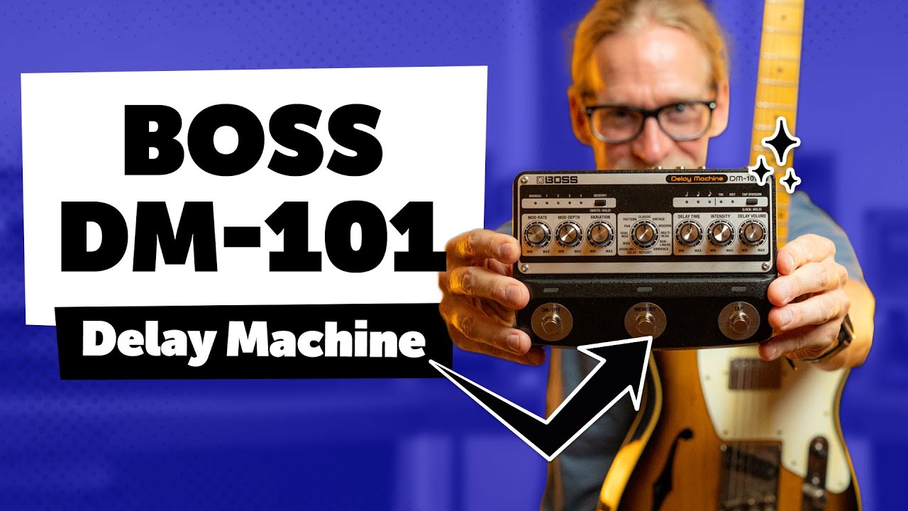 MVP Vol.4】1978 BOSS / DM-1 Delay Machine【BOSS初のペダル・タイプ