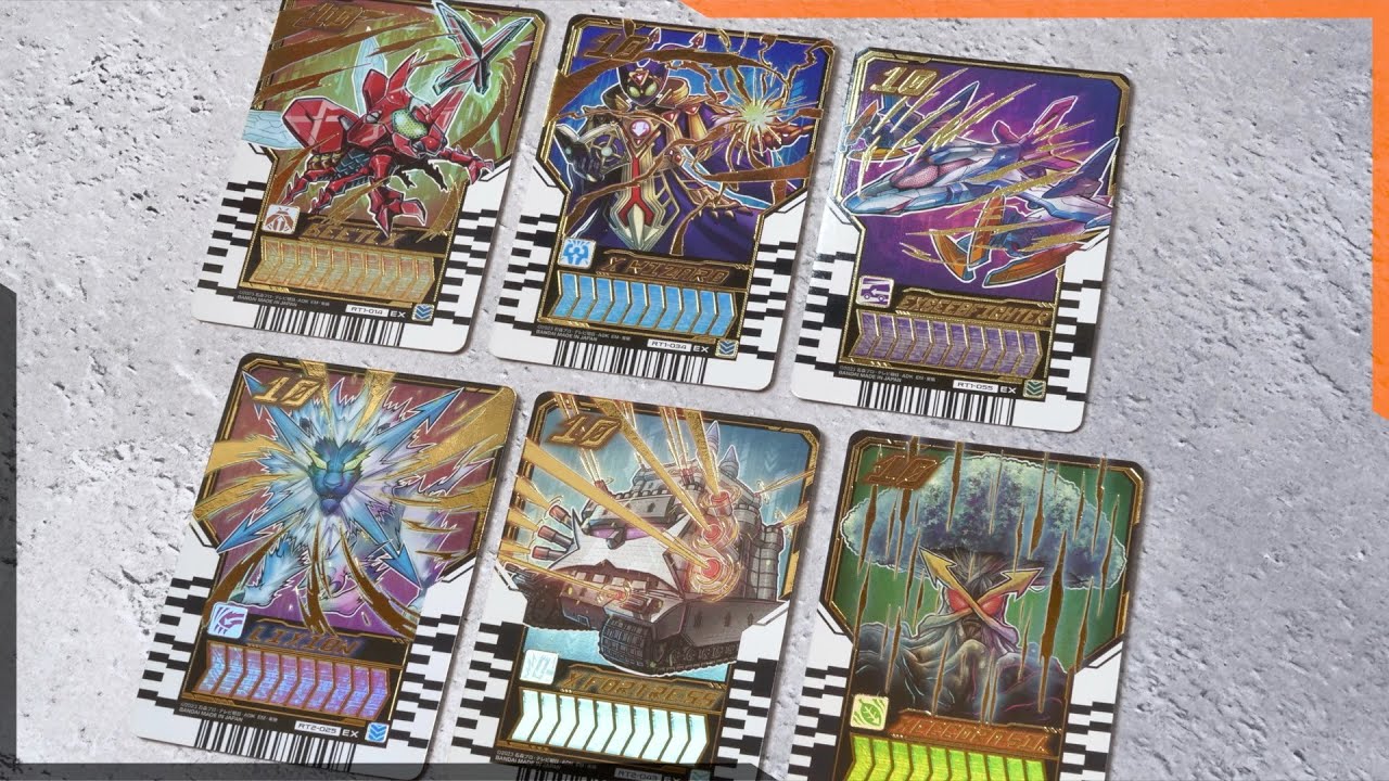 ケミートレカ レベルナンバー10の変身音×6【仮面ライダーガッチャード