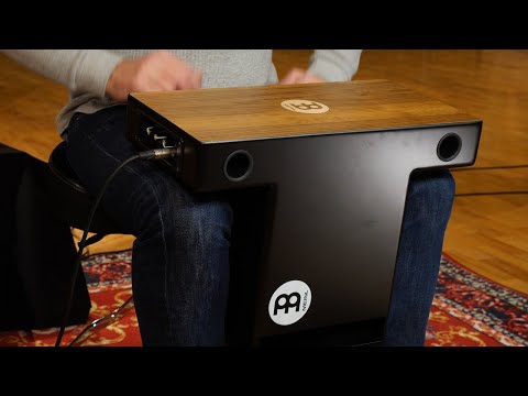 MEINL Percussion PTOPCAJ2WN Pickup Slaptop Cajon - Walnut - YouTube