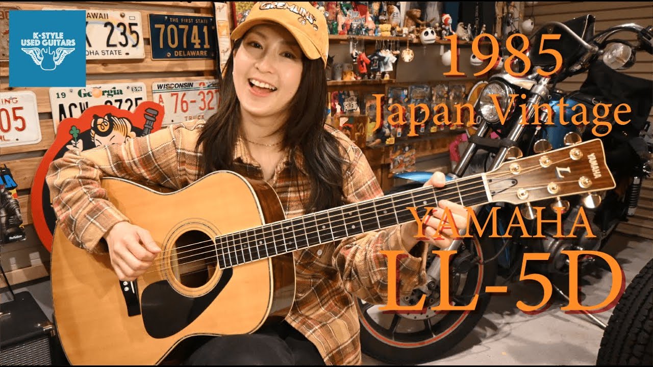1985 ジャパビン】YAMAHA / LL-5D【K-STYLE USED GUITARS_61】 - YouTube